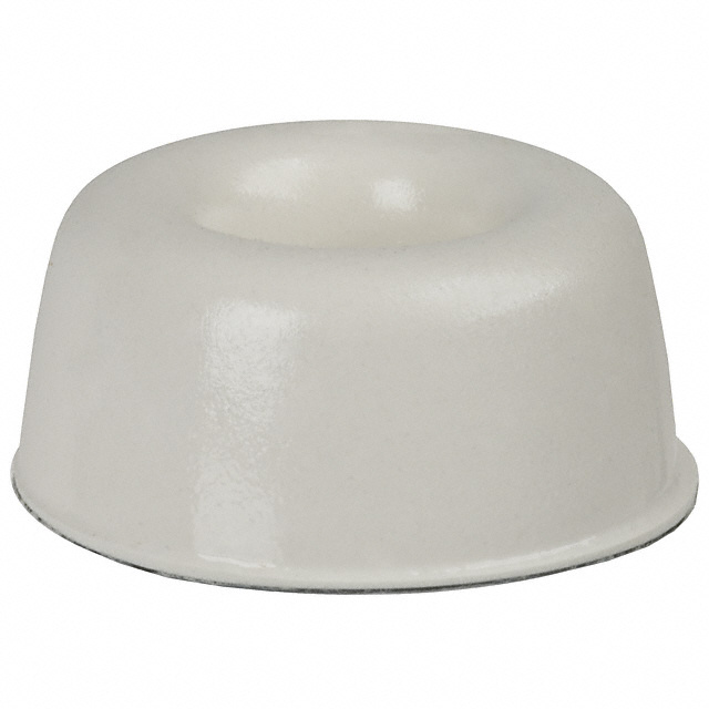 3M Bumpons SJ-5009 rond 22.4mm/10.0mm, wit, 1000 stuks per doos